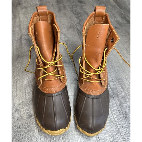 Cabela's‎ Duck Snow Boots Womens 6 Brown Leather Thinsulate Steel Shank Hunting - Picture 6 of 11